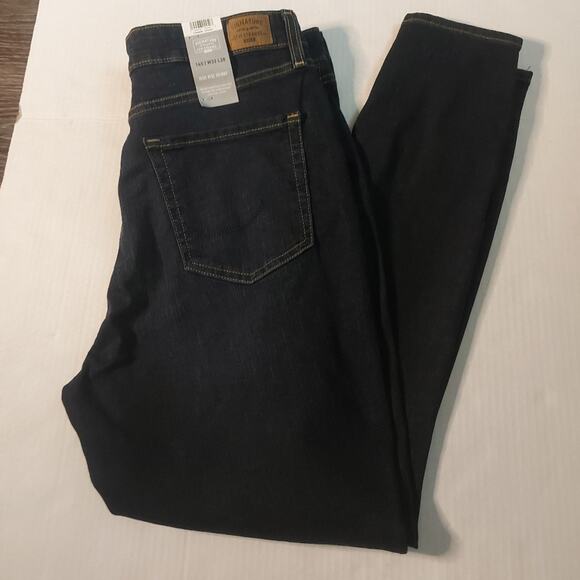 Levi's Signature Men’s High Rise Blue Skinny Jeans 32 NEW Western Casual Classic - Picture 1 of 12